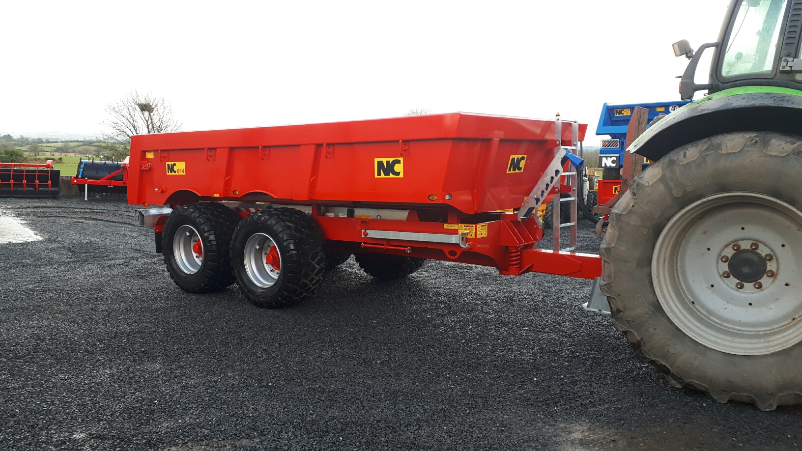 NC 614 multi purpose dump trailer GG Plant SalesGG Plant Sales