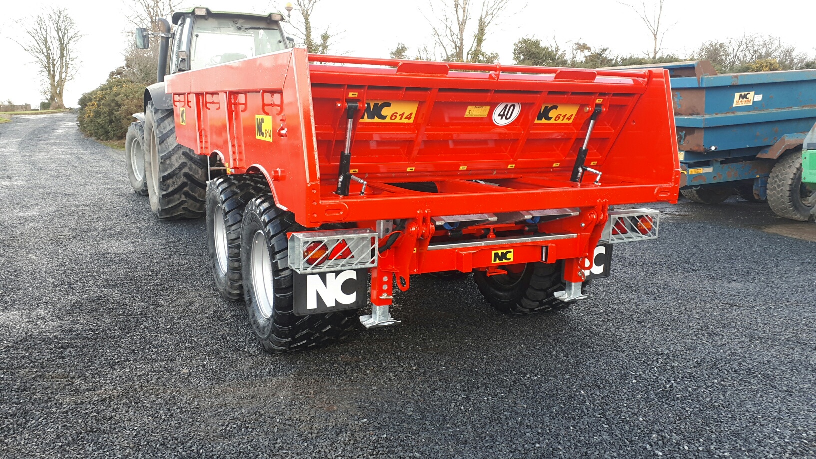 NC 614 multi purpose dump trailer GG Plant SalesGG Plant Sales