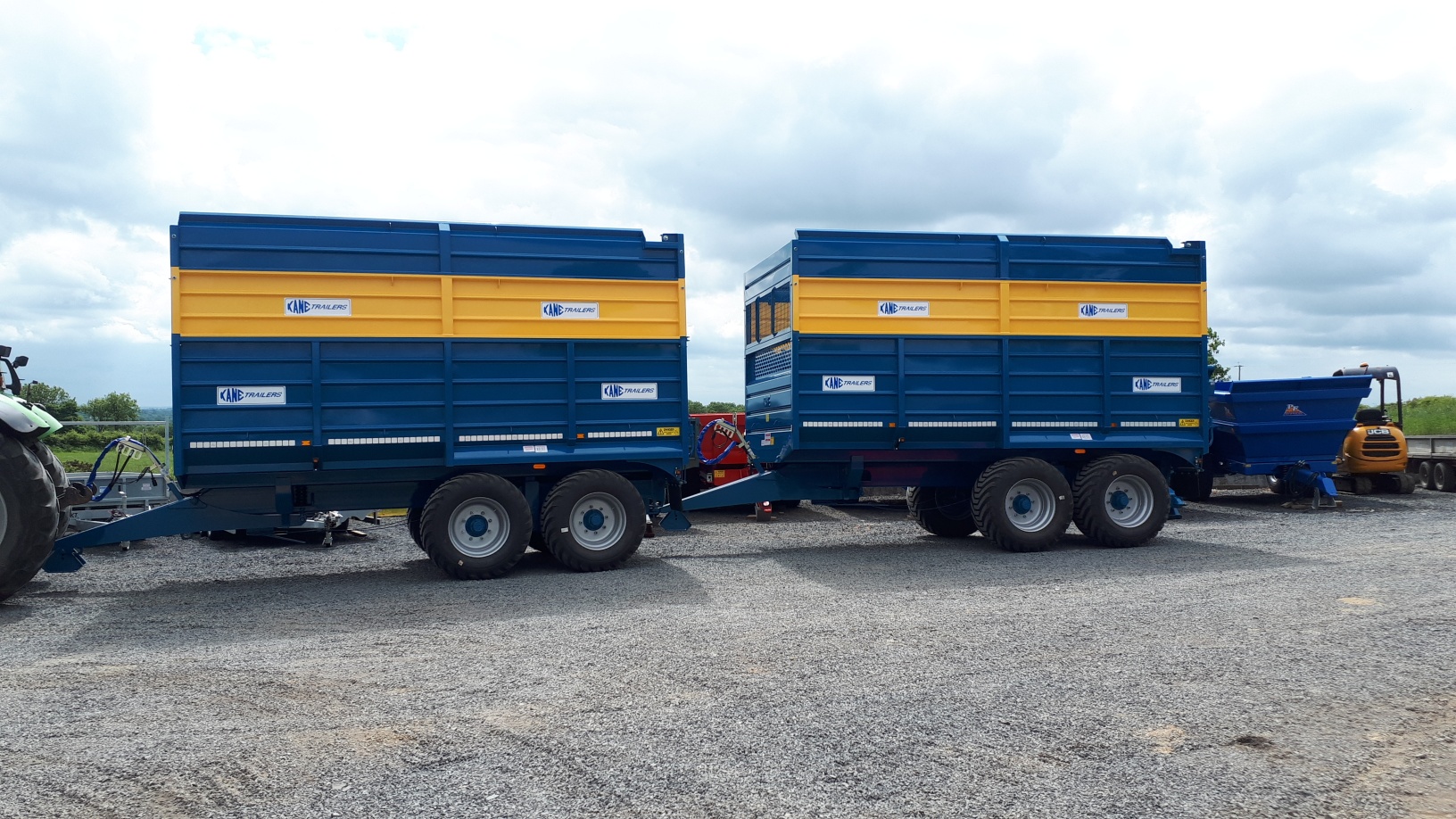 kane 12ton silage trailers GG Plant SalesGG Plant Sales