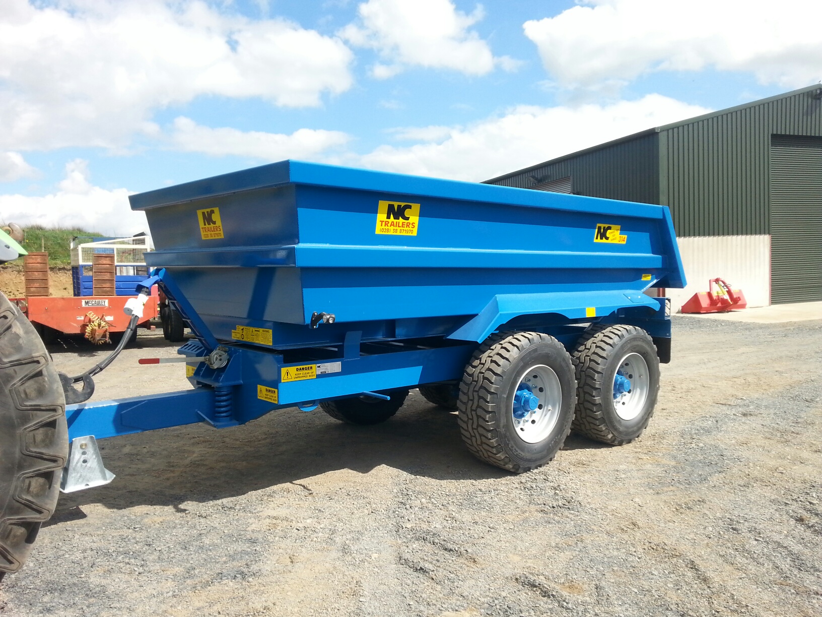 nc 314 dump trailer GG Plant SalesGG Plant Sales