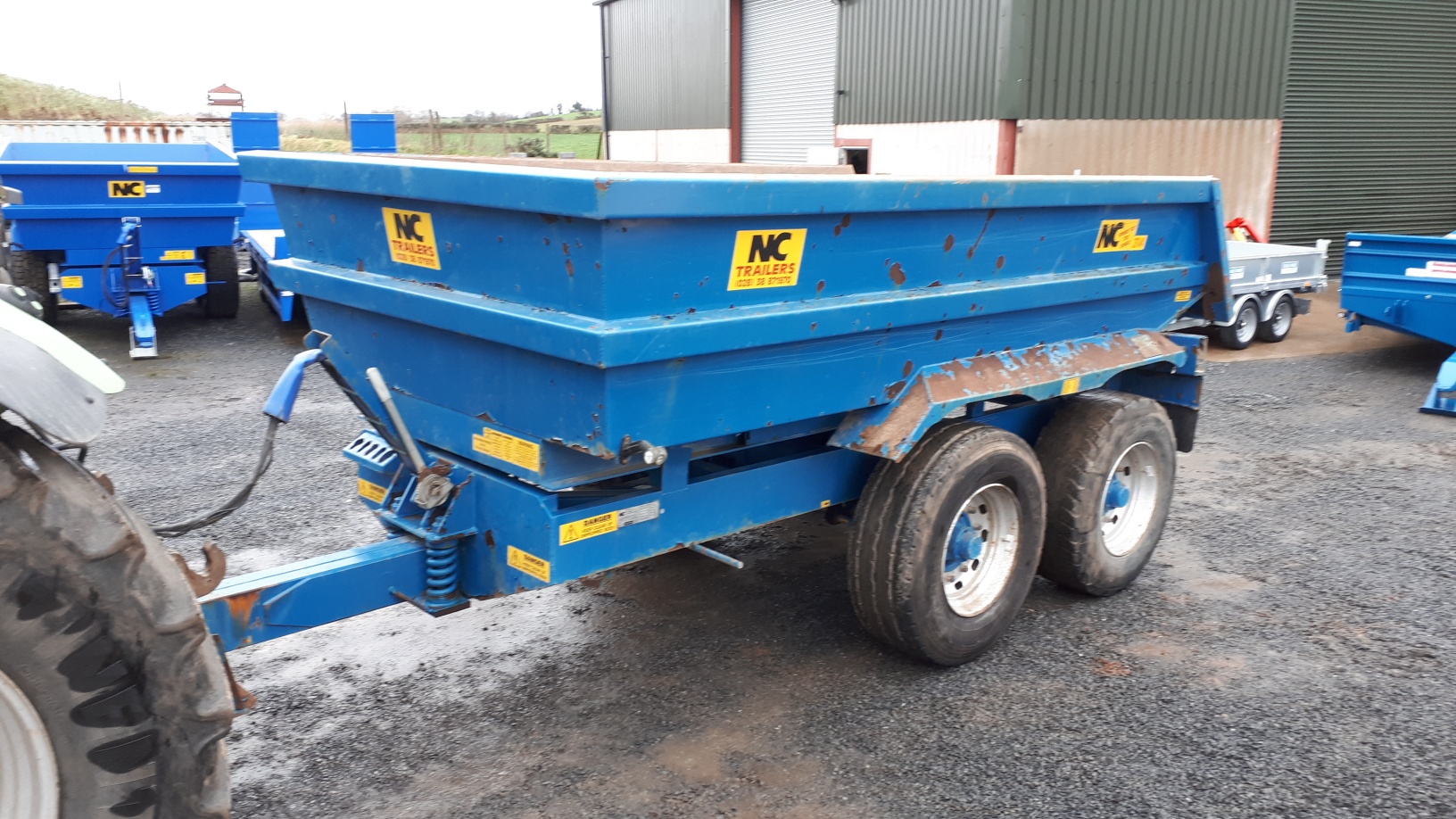 nc 14ton dump trailer GG Plant SalesGG Plant Sales