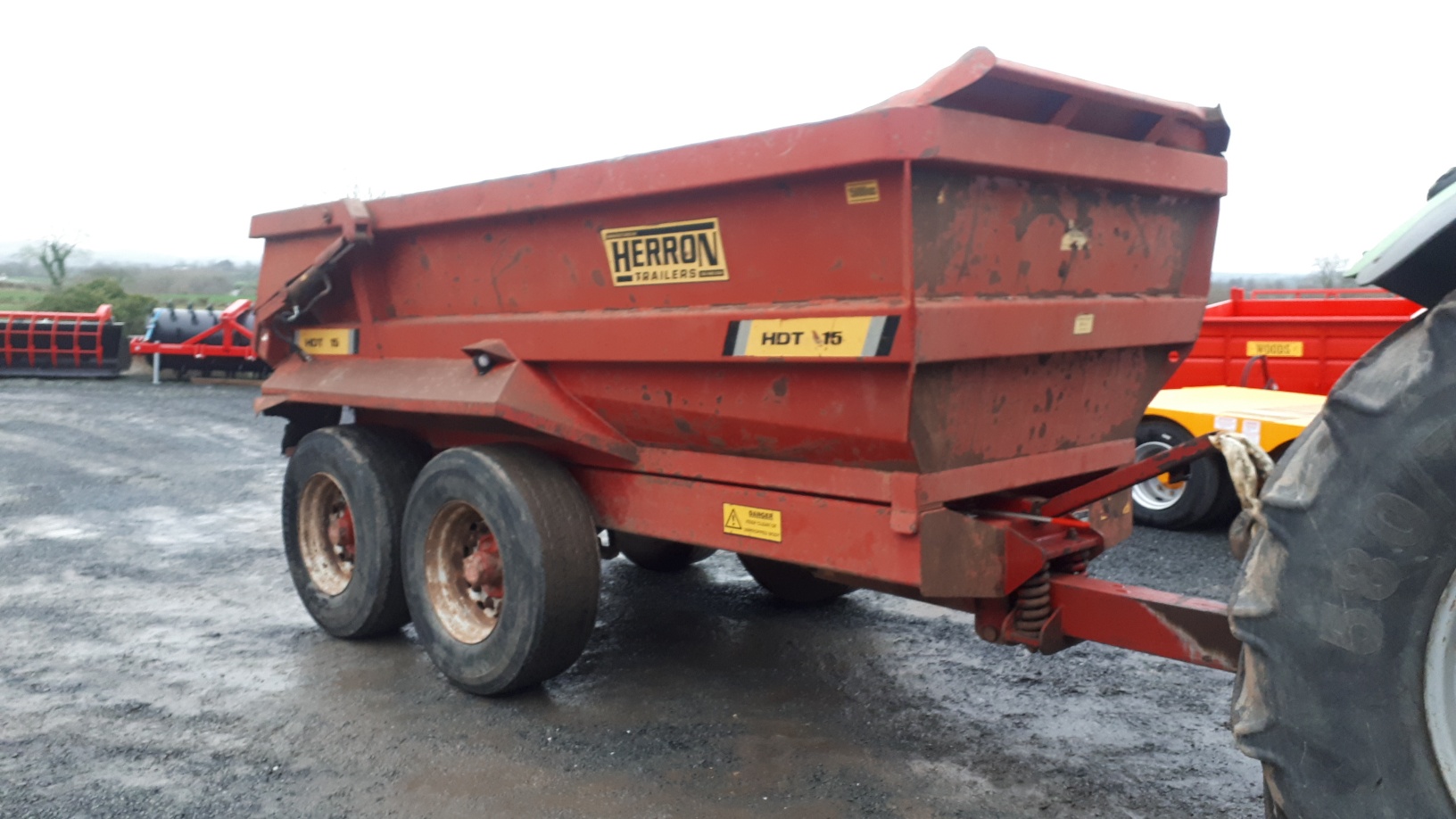 herron 15ton dump trailer GG Plant SalesGG Plant Sales