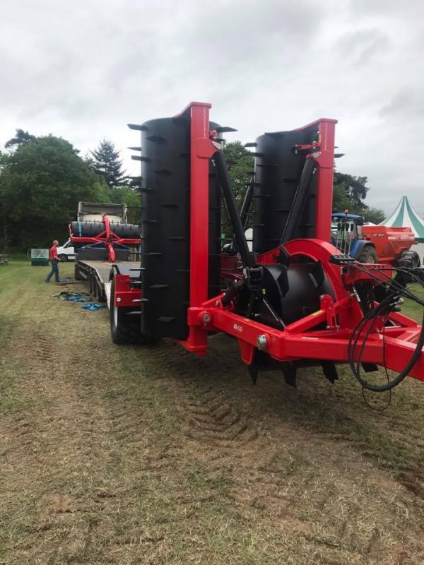Biddy land aerators silage packers