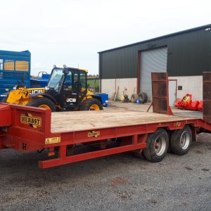 herbst 2 axle low loader