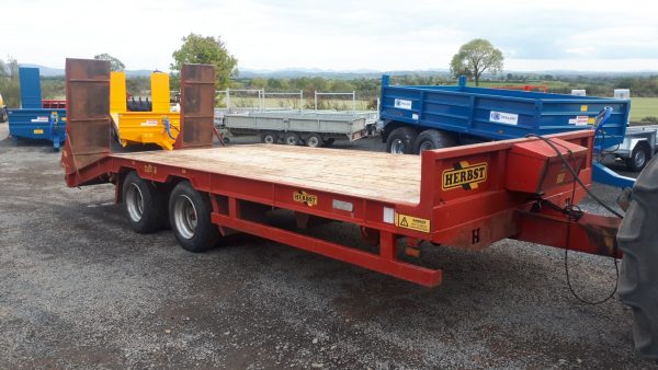herbst 2 axle low loader