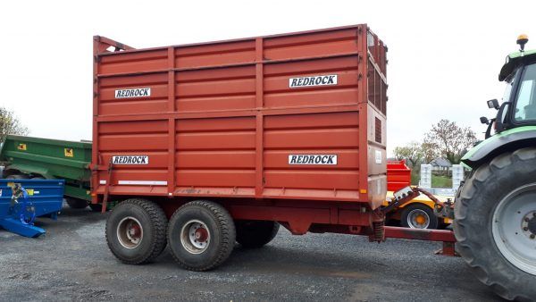 redrock silage grain trailer