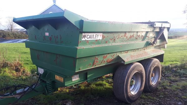 McCauley 14ton dump trailer