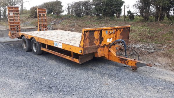 Used Kane 2 axle low loader