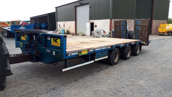 2008 NC 3 axle low loader