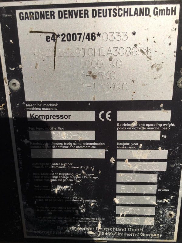 Compair compressor