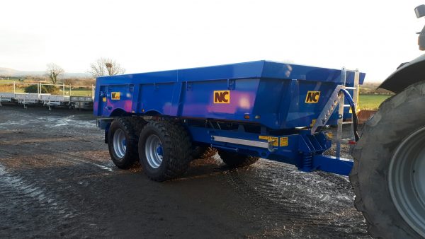 new NC 614 dump trailer